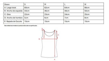Musculosa Con Gota Manga Volado Cey Premium Estampado Dravo - Imagen 5