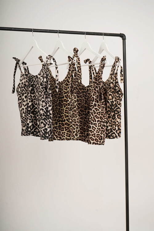 Musculosa Cey Premium Estampado Para Atar Gino