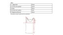 Musculosa Cuello V Cey Premium Liso Tiras Finas Para Atar Atras Y Manga Volado Gary