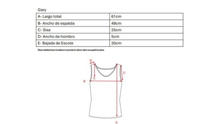 Musculosa Cuello V Cey Premium Liso Tiras Finas Para Atar Atras Y Manga Volado Gary - Imagen 6