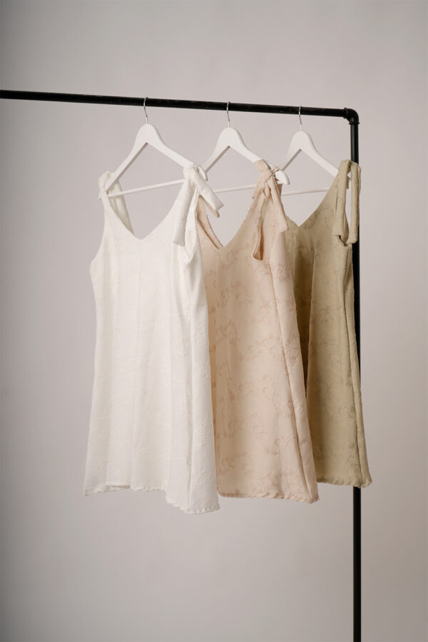 Solero Para Atar Lino Twill Broderie Marky