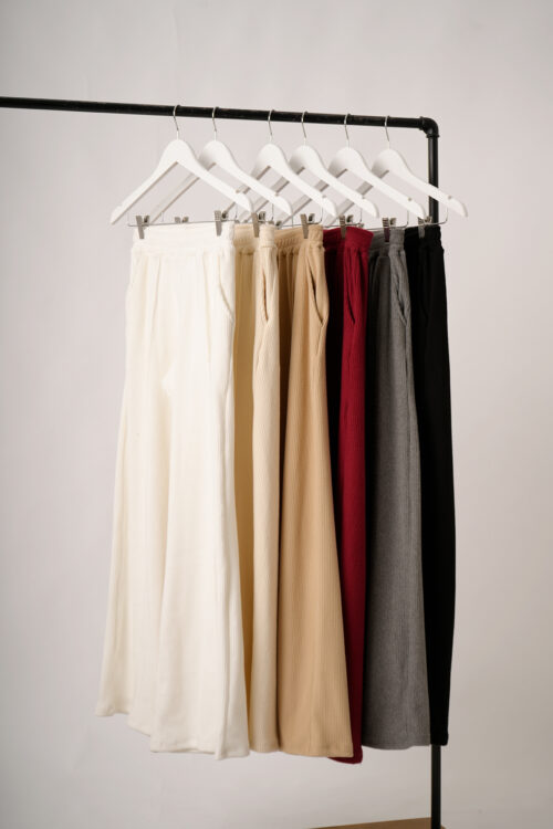 Palazzo Wide Leg Morley Baston Fino Con Fuelle Regy