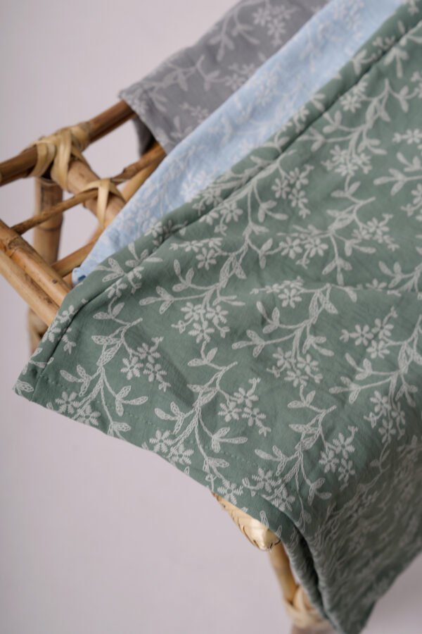 Palazzo Cey Broderie Puffing Estampado Barbara