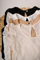 Musculosa Con Gota Lino Broderie Garabatos Romy