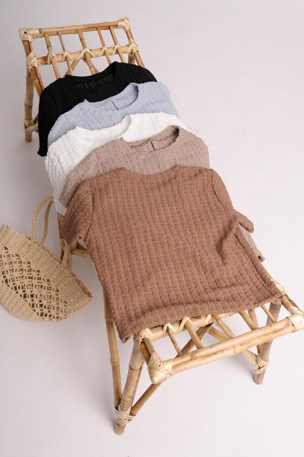 Top Manga Corta Hawai Dami