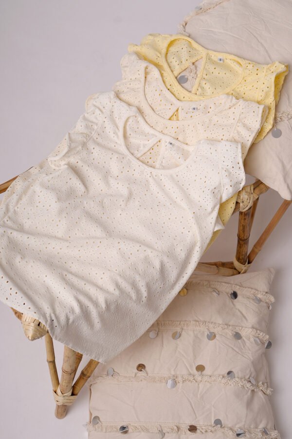 Musculosa Gota Broderie Punto Jazmin