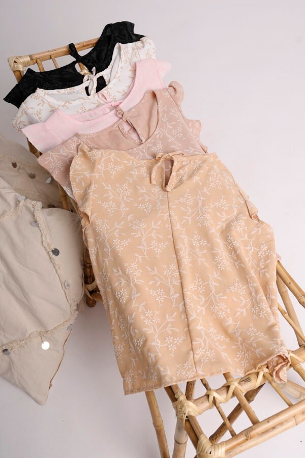 Musculosa Gota Cey Puffing Para Atar Atras Storm