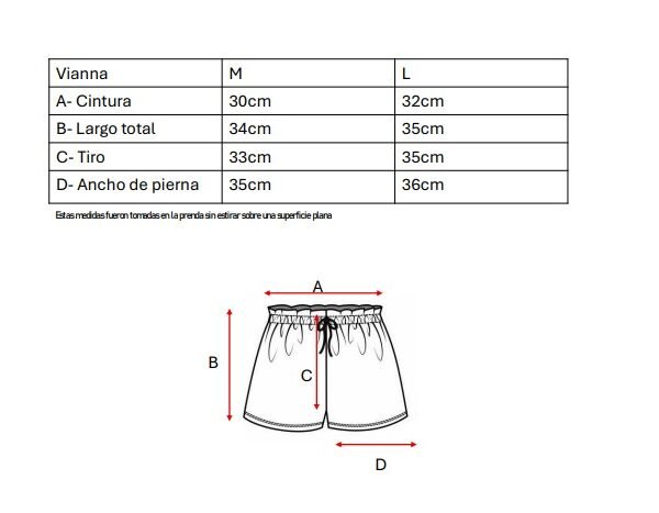 Short Lino Twill Broderie Vianna