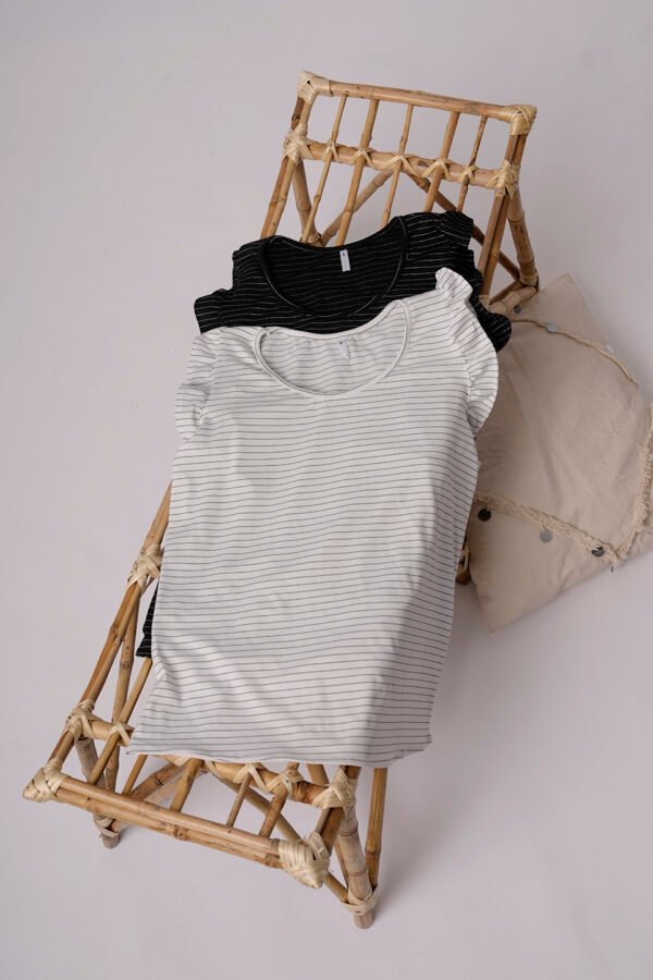 Musculosa Ribb Rayado Lurex Antal