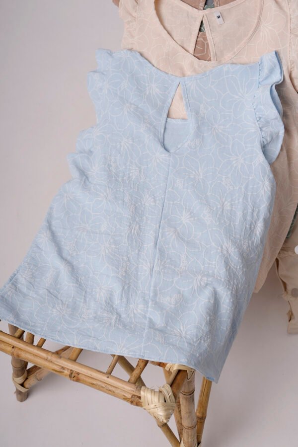 Musculosa Gota Cey Broderie Puffing Estampado Fenny