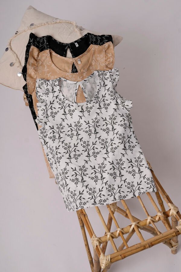 Musculosa Gota Lino Twill Puffing Trega