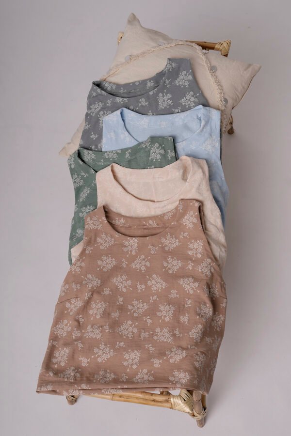 Musculosa Cey Broderie Puffing Teresa