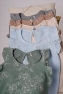 Musculosa Gota Cey Broderie Puffing Estampado Sam