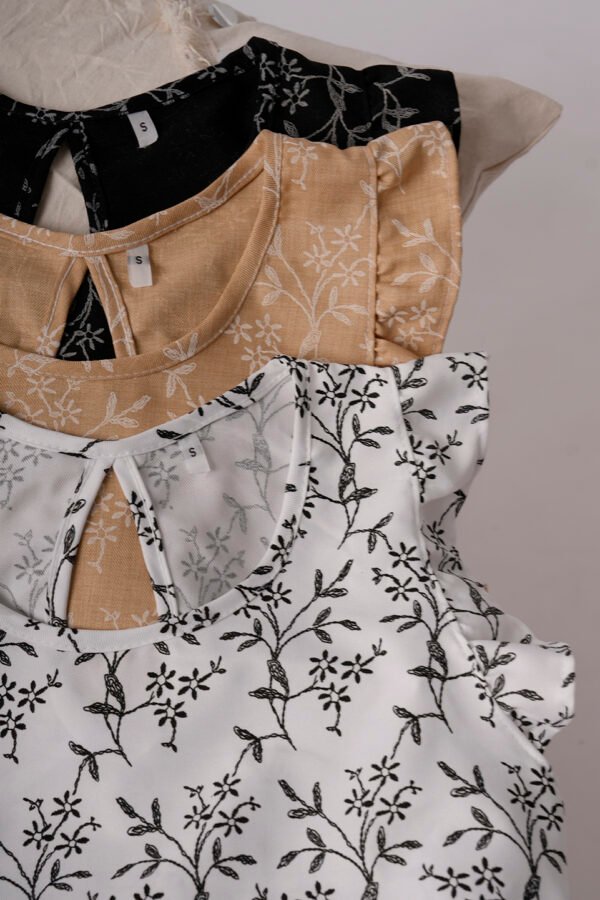 Musculosa Gota Lino Twill Puffing Trega