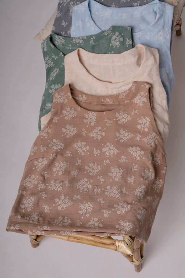 Musculosa Cey Broderie Puffing Teresa