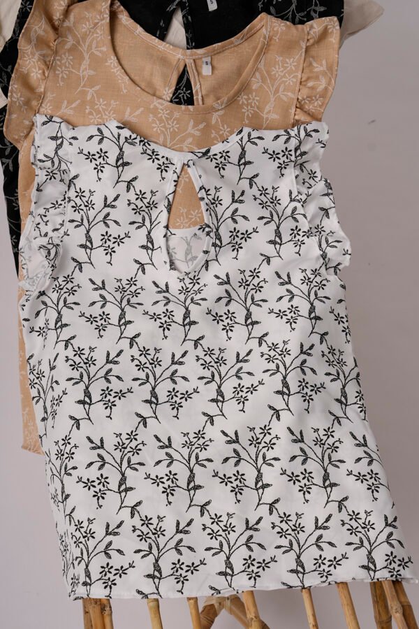 Musculosa Gota Lino Twill Puffing Trega