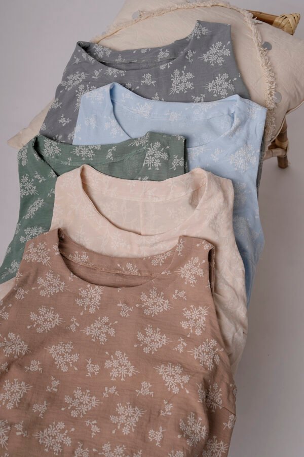 Musculosa Cey Broderie Puffing Teresa