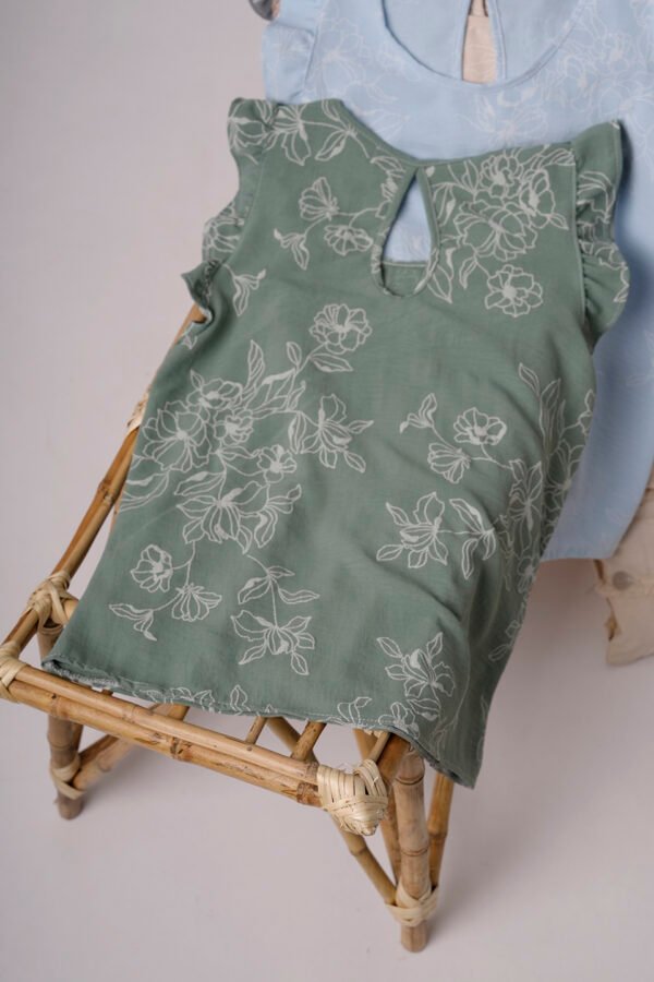 Musculosa Gota Cey Broderie Puffing Estampado Sam