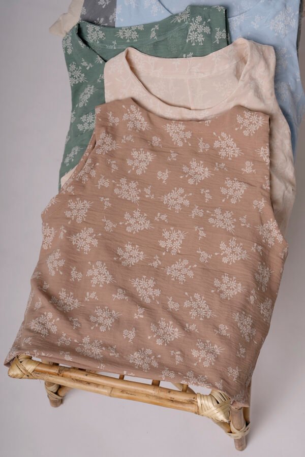 Musculosa Cey Broderie Puffing Teresa