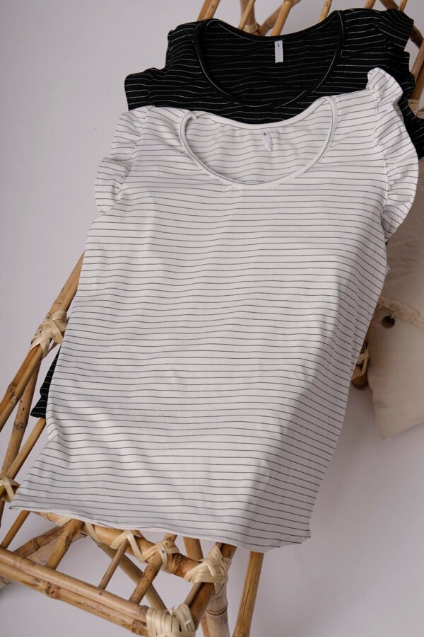 Musculosa Ribb Rayado Lurex Antal