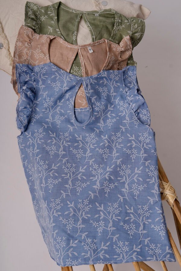 Musculosa Gota Lino Twill Puffing Trega