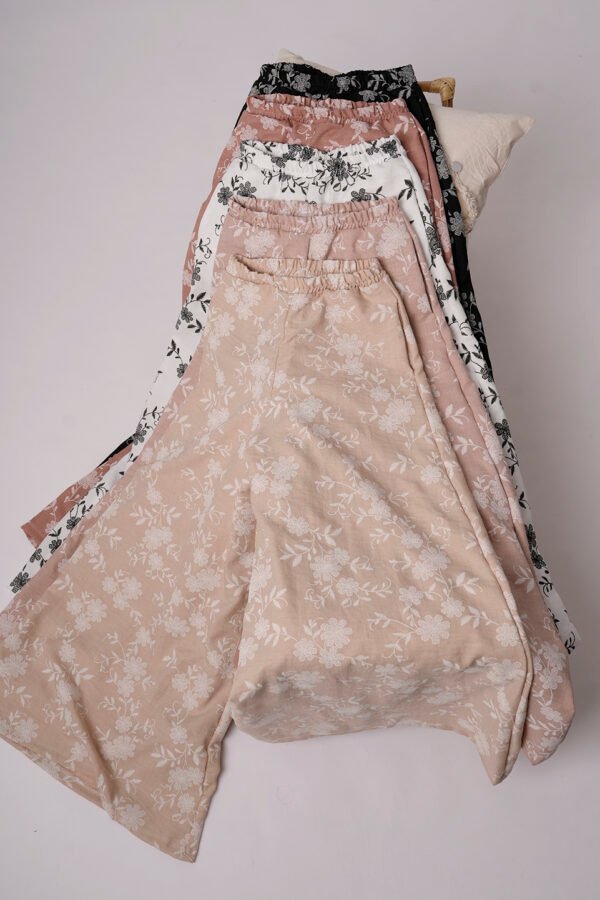 Palazzo Lino Twill Puffing Estampado Kaira