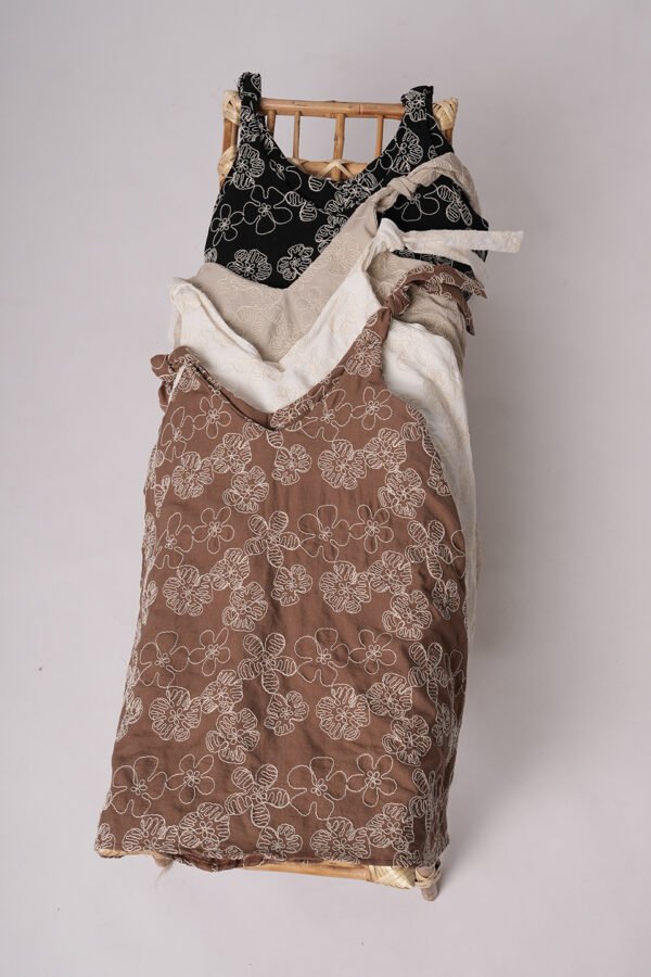 Solero Para Atar Lino Broderie Alma