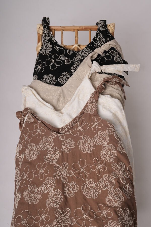 Solero Para Atar Lino Broderie Alma