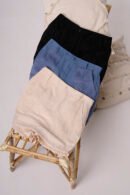 Conjunto Sastrero Chaleco y Short Pollera Lino Sastreria Broderia Limbo