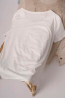 Remera Manga Corta Lycra Puntilla Tacha Broderie Maria