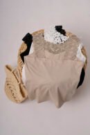 Musculosa Bretel Broderie Creta