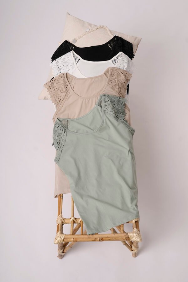 Musculosa Bretel Broderie Naty