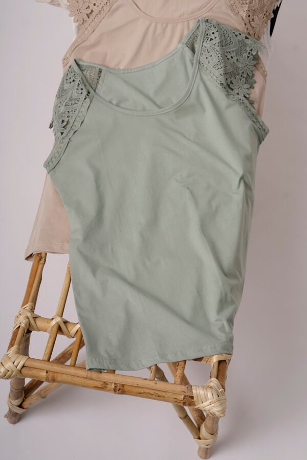 Musculosa Bretel Broderie Naty