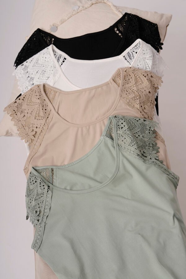 Musculosa Bretel Broderie Naty