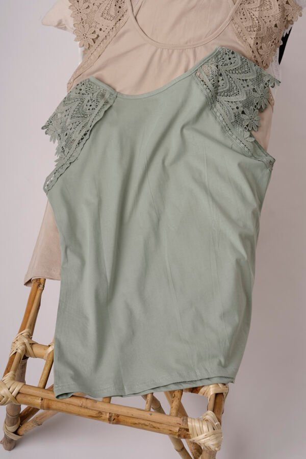 Musculosa Bretel Broderie Naty