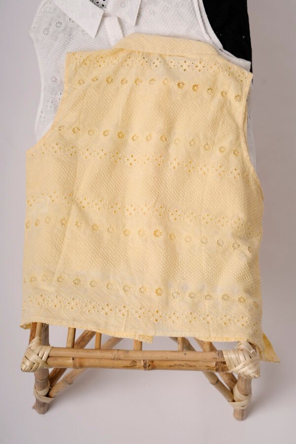 Camisa Musculosa Broderie Panal