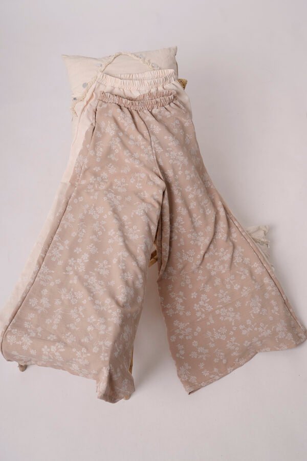 Palazzo Cey Broderie Puffing Estampado Triana