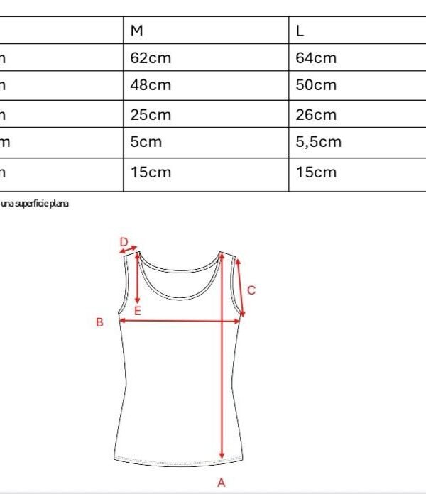 Musculosa Con Gota Broderie Punto Viole