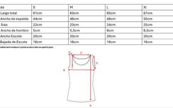 Musculosa Gota Poplin Con Broderie Frida