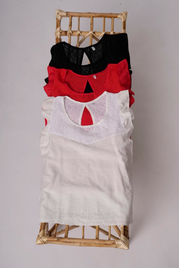 Musculosa Satin Mate Con Gota Yanina