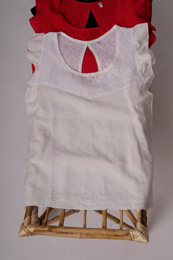 Musculosa Satin Mate Con Gota Yanina