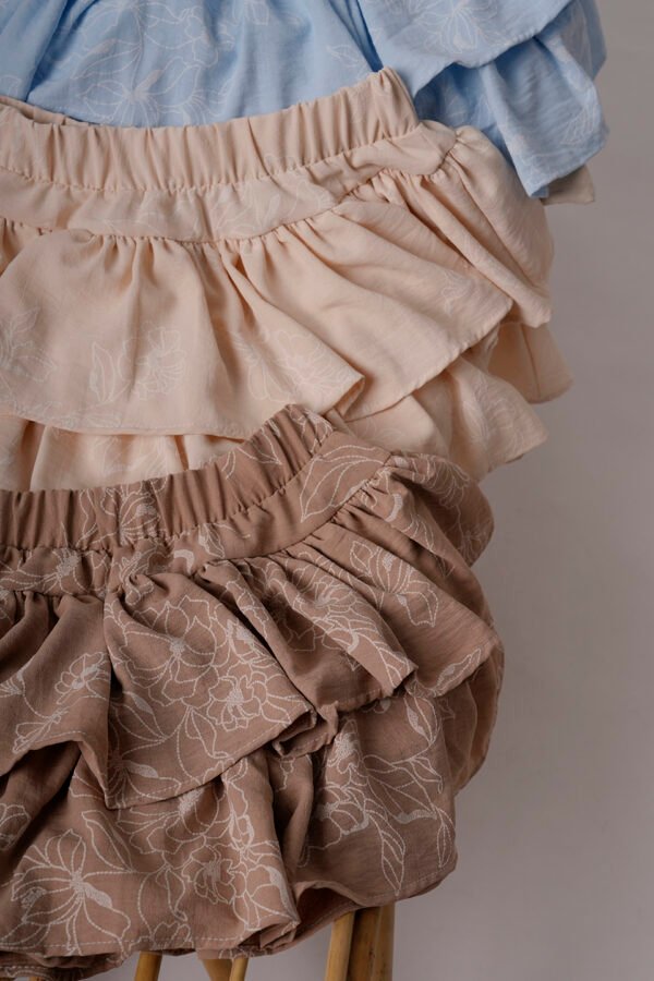 Skort Cey Puffing Estampado Colyn