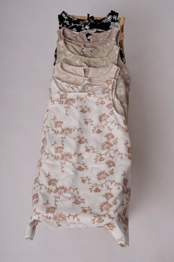 Solero Para Atar Atras Lino Broderie Valery