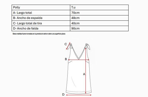 Solero Para Atar Lino Broderie Polly
