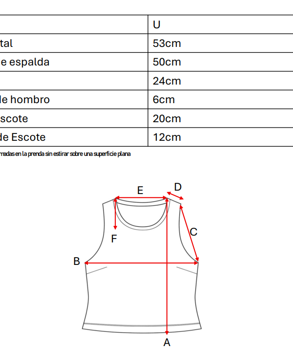 Musculosa Lino Broderie Aurora