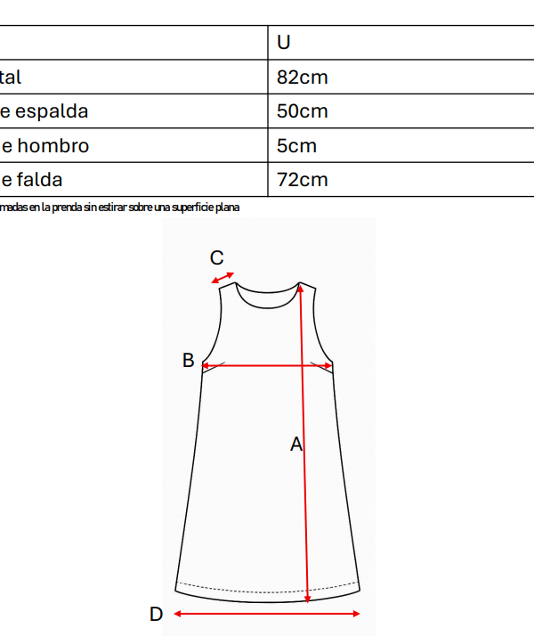 Solero Para Atar Atras Lino Broderie Kiwi