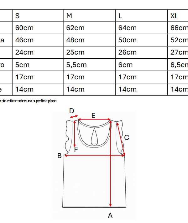 Musculosa Con Gota Broderie Crep Penny