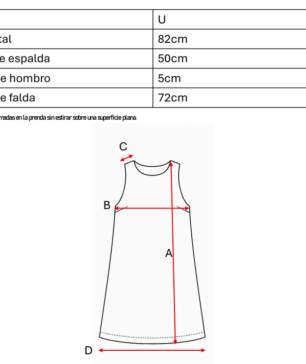 Solero Doble Volado Lino Broderie Sabri