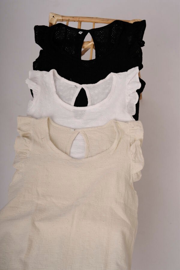 Musculosa Gota Algodon Broderie Chiara