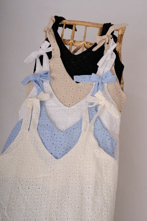 Solero Para Atar Broderie Plano Malena